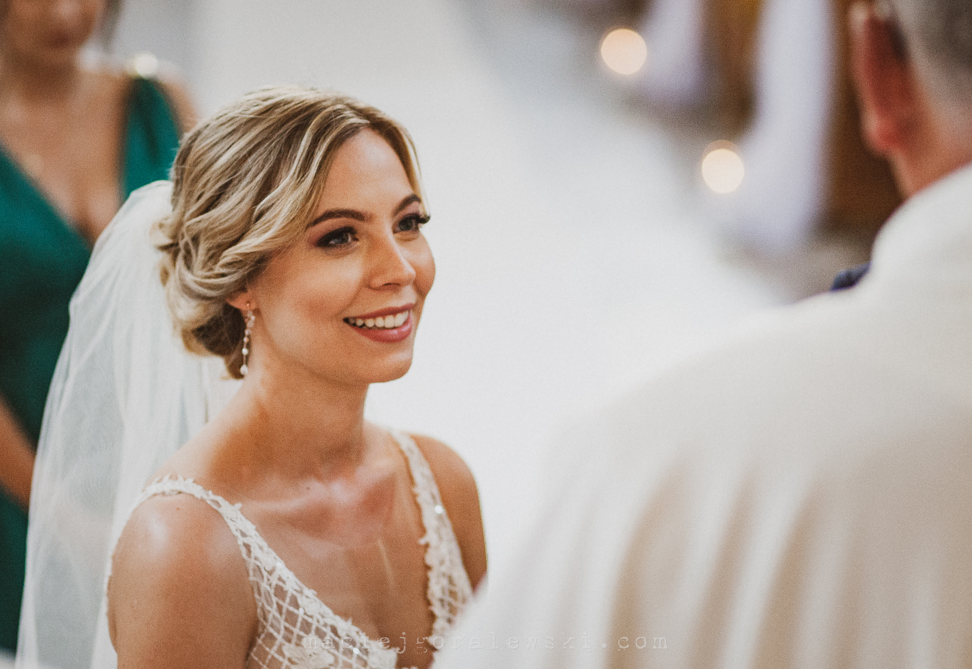 fotograf ślubny Łódź – ceremonia w kościele